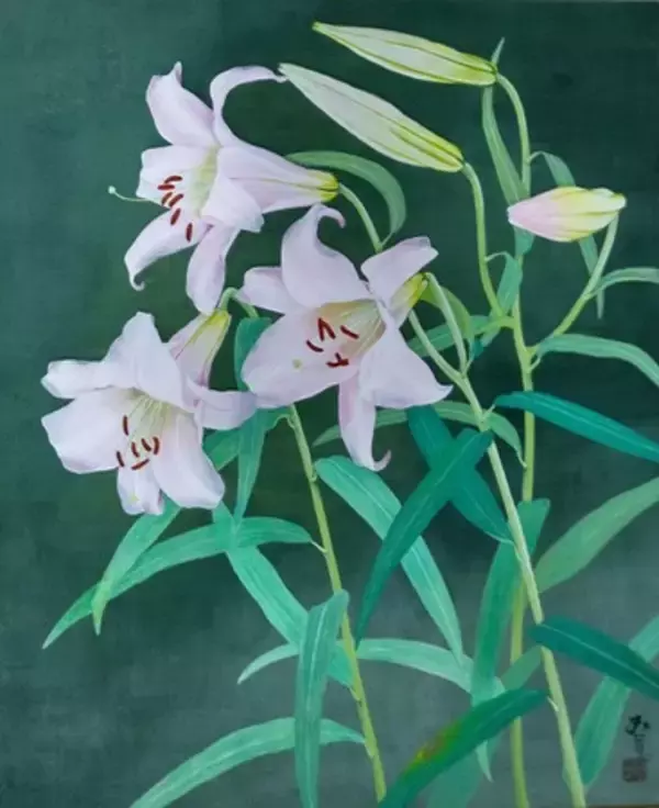 「『華の会』日本画展」大丸心斎橋店 アールグロリュー ギャラリー オブ オーサカ