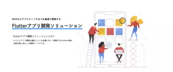 【anyenv株式会社】 MVPからアプリローンチまでを最速で開発する。新規事業特化型　Flutterアプリ開発ソリューションをリリース！