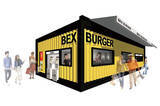 「ハンバーガーショップ「BEX BURGER」テイクアウト専門の『コンテナ型店舗』の設計に着手。同時に『コンテナ型店舗』のフランチャイズ加盟店募集も開始。」の画像1