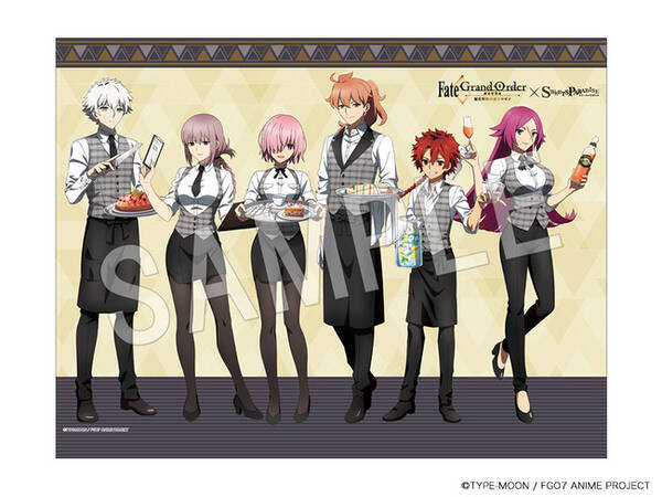 スイーツパラダイスで開催の Fate Grand Order 終局特異点 冠位時間神殿ソロモン コラボカフェにて新商品が中外鉱業より発売 21年7月30日 エキサイトニュース