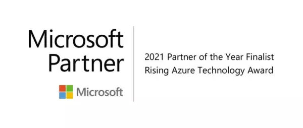 マイクロソフトコーポレーションが表彰する「2021 Microsoft Partner of the Year」Rising Azure Technologyアワードにてファイナリストに選出