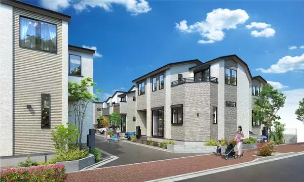 「竹ノ塚」駅・「舎人」駅の2沿線2駅利用可『マインドスクェア竹ノ塚（全15邸）』4.5Mの分譲地内道路を中心に広がる、全15邸のコミュニティ