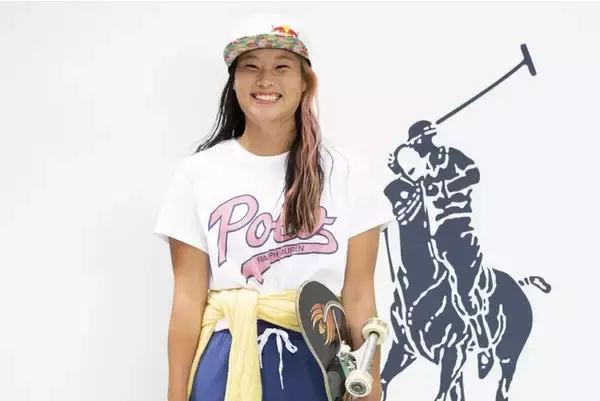 スケートボーダー四十住さくら選手、ポロ ラルフ ローレン アンバサダーとしてラルフ ローレンが手掛けるスケートボードランプに登場！