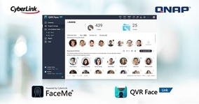 サイバーリンク、QNAP社のQVR Face LinkにAI顔認証エンジンFaceMe(R)を統合マスク着用状態で最大98%の精度での顔認証を実現