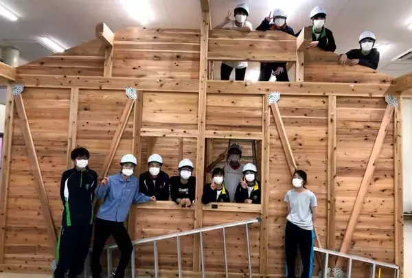 「「徳島型の木造仮設住宅」で阿南高専が地域の防災に貢献！」の画像