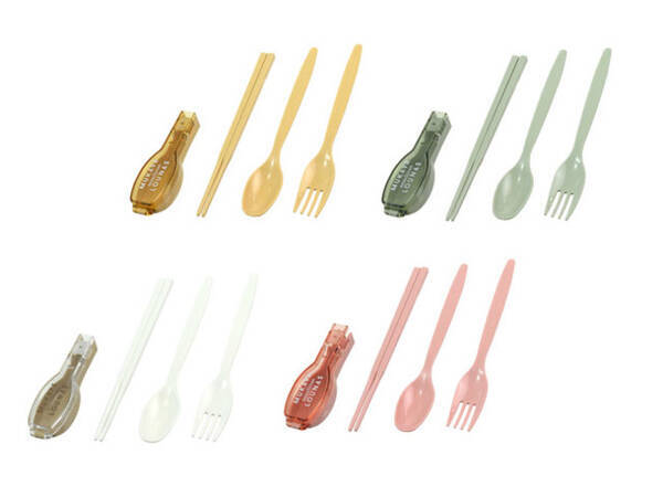 プラスチックカトラリー有料化に備えよう おしゃれなカラー 抗菌加工で安心 これ１つですべてokのカトラリーセットが登場です 21年8月24日 エキサイトニュース