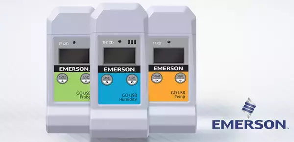 エマソン、GO USBデータロガーを発売