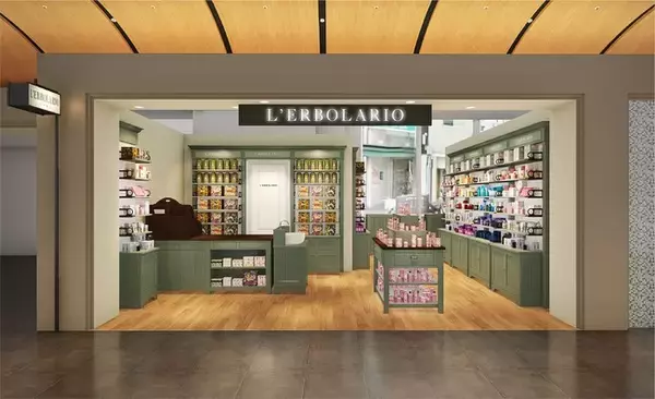 【日本初店舗】イタリアで1000万世帯以上に愛される国民的ナチュラルコスメブランド『L’ERBOLARIO(レルボラリオ)』、日本初のオフライン店舗を9月10日(金)に有楽町マルイへオープン