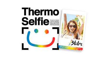 検温を思い出に。自動検温のエンタメ化を目指す「Thermo Selfie」を開発。
