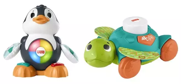 「五感を育てる知育玩具で人気のフィッシャープライスからリンクして学べるリンキマルズに海の仲間が新登場！『リンキマルズ ペンギン』9月下旬より発売」の画像