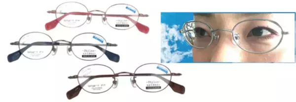 「厚い」「重い」を「薄い」「軽い」に！近視度数が強い方に嬉しい＜薄軽設計＞メガネ新登場！「SmartFit Styles  SF-8103」
