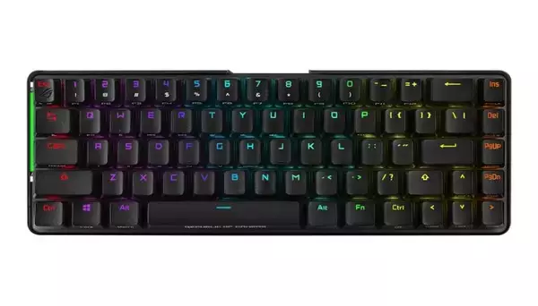 ROG NX Redメカニカルスイッチを採用した、コンパクトタイプのゲーミングキーボード「ROG Falchion NX」を発表