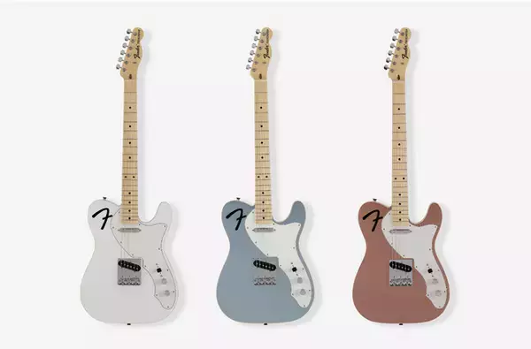 「サウンドホールにフェンダーのスパゲティロゴを採用した遊び心くすぐるギターが登場！『F-HOLE TELECASTER(R) THINLINE』2021年9月17日（金）より販売開始」の画像