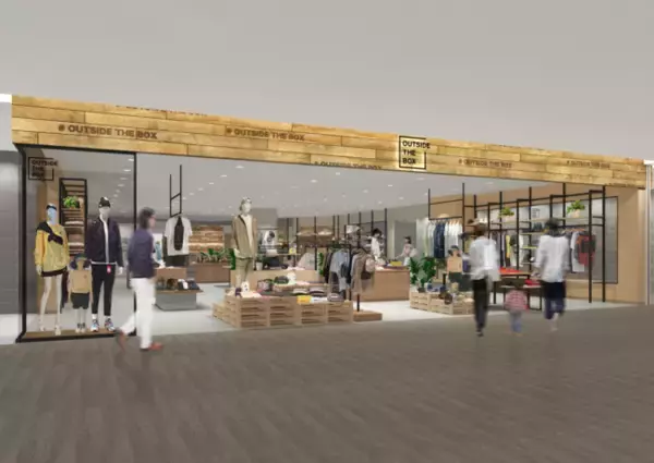 もっと自由に、もっと自分らしく日常を楽しむ人たちに向けたセレクトショップ「OUTSIDE THE BOX」9月22日（水）新静岡セノバにオープン！