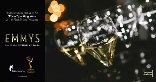 「フランチャコルタ」、第73回エミー賞公式スパークリングワインとして提供