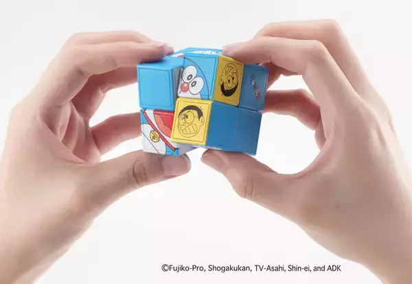 ドラえもんと一緒にルービックキューブ入門！３つのレベルで1面を揃えるルービックキューブ登場！