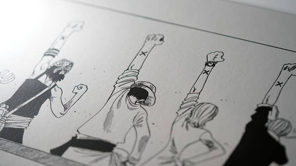 集英社マンガアートヘリテージ 尾田栄一郎 One Piece 活版印刷作品を販売開始 21年9月25日 エキサイトニュース