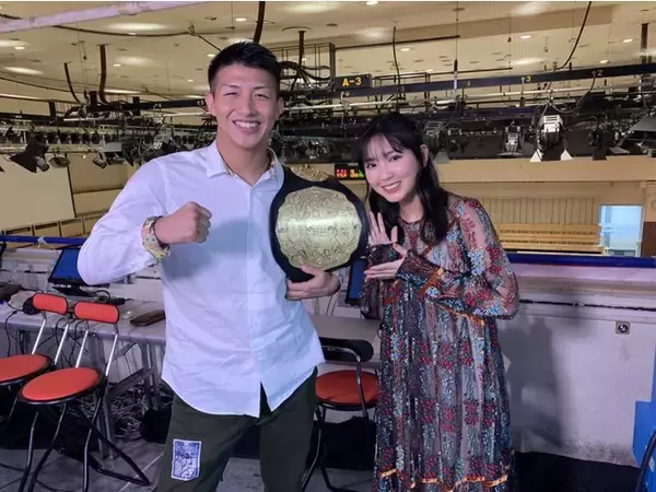 タレント・グラビアで活躍する沢口愛華さんが「Krush.129」でゲスト解説に初挑戦