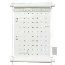 MetaMoJiが、ホワイトボードのように書いたり消したりできる、 新発想の巻物型カレンダー「ロールカレンダー 2022」を発売