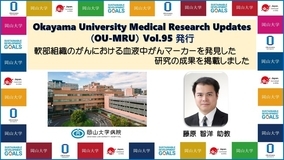 【岡山大学ヘルスイノベーション】Okayama University Medical Research Updates（OU-MRU）Vol.95発行