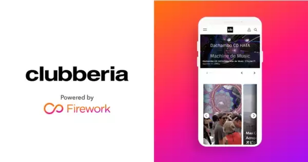 国内最大のダンスミュージックポータルサイト「clubberia」がショート動画プラットフォーム「Firework」を導入