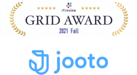 タスク管理の「Jooto」がITreview Grid Awardで高いユーザー満足度を表彰するHigh Performerを受賞