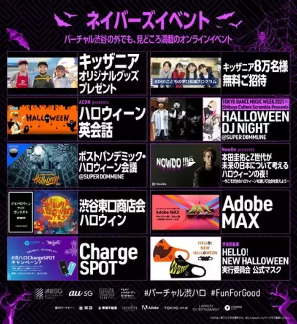 ～「バーチャル渋谷 au 5G ハロウィーンフェス 2021」詳細情報第3弾～　NowDo Presents 本田圭佑とZ世代の特別オンラインイベントが10月31日に開催決定