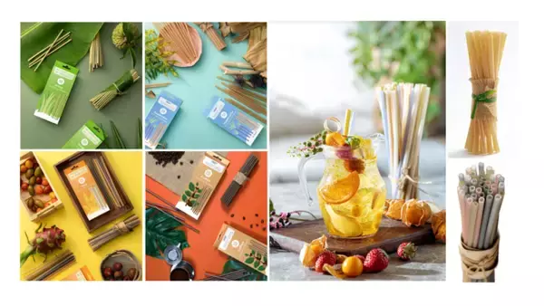 米原料で再利用できるSDGsなストロー新発売！プラスチック＆化学物質フリーの100 %天然素材の棄てない『EQUOストロー』