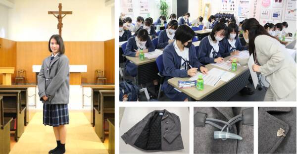 菅公学生服 ノートルダム清心学園 清心女子高等学校がものづくりを通じてキャリア教育 おかやまキラジョシプロジェクト が遂に完結 21年10月28日 エキサイトニュース