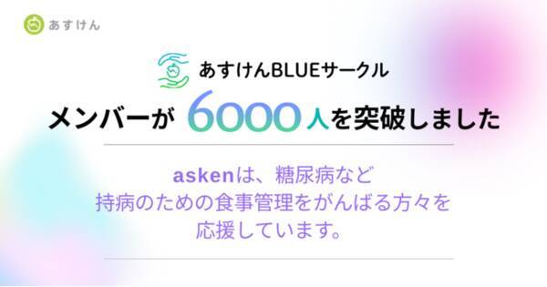 11月14日は世界糖尿病デー Askenが運営する糖尿病などのユーザーコミュニティ あすけんblueサークル メンバーが6000名を突破しました 2021年10月29日 エキサイトニュース