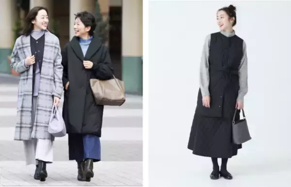 ～アパレルラインから初の本格アウターが登場～　軽くて暖かい。機能性抜群なのにシックに決まるKEYUCAの「機能中綿シリーズ」2021秋冬新作が登場！