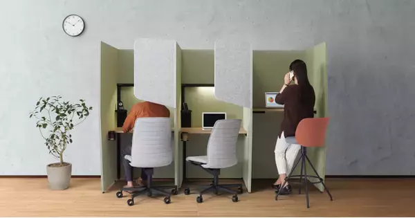 コンパクトサイズでレイアウト効率の高いソロブースを新発売