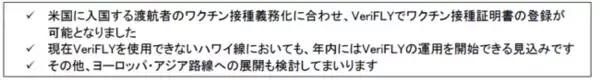 本邦で初めて、デジタル証明書アプリ「VeriFLY」を活用したワクチン接種証明書の登録が可能となりました