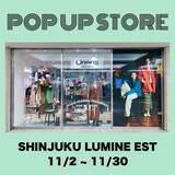 「株式会社ベイクルーズの「Oriens JOURNAL STANDARD」、11/2(火)～ルミネエスト新宿にてポップアップストアを開催！」の画像1