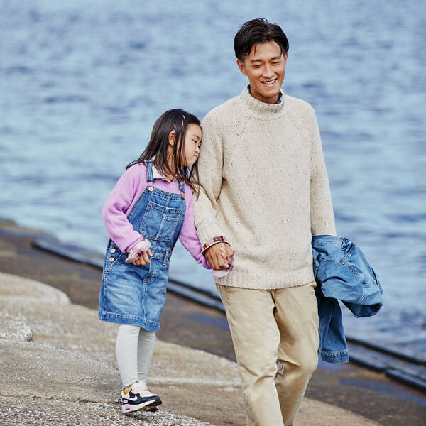 Gap Houyhnhnmの親子コーデスナップを公開 21年11月10日 エキサイトニュース