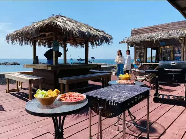 【宿泊で牡蠣食べ放題無料】牡蠣小屋orBBQ『平日限定、食事無料プラン』MARINE-Q！わかやまリフレッシュプラン3rd対象店舗です！