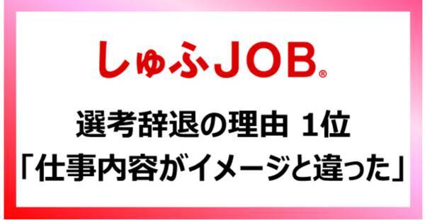 パート採用担当者必見 918人の主婦に聞く 選考辞退の理由 1位 仕事の詳細を聞いたらイメージと違った 2位 他に仕事が決まった 辞退したことはない が50 3 21年11月17日 エキサイトニュース