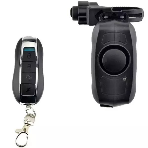 近所迷惑にならず＆5段階感度調整可能！充電式自転車/バイク防犯ブザーは本日から販売開始★