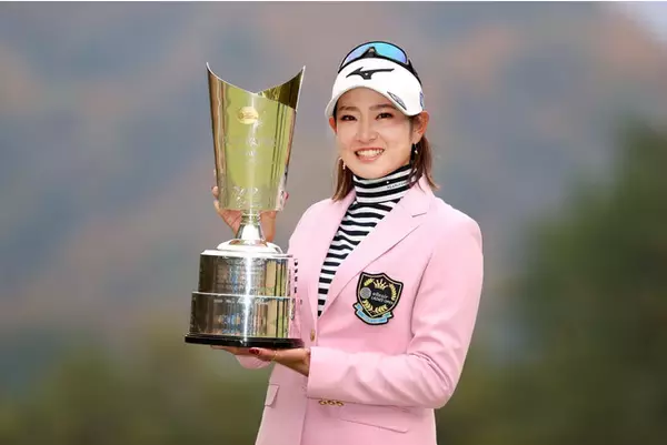 原英莉花　ブリヂストンゴルフのボールでツアー４勝目！