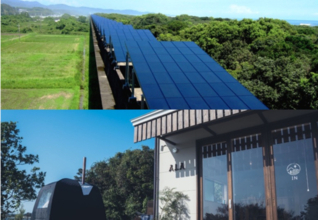 「まちづくりホステルALA」施設の購入電力を100%再生可能エネルギー化