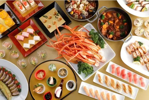 【シェラトン都ホテル大阪】最上階のブッフェレストラン トップ オブ ミヤコにてご家族の皆さまで楽しめる「新春ブッフェ」開催