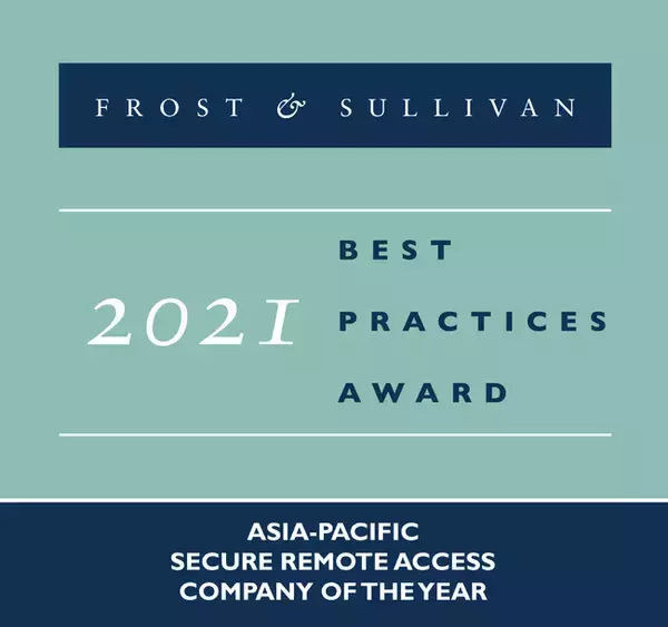 Ivanti、フロスト＆サリバンの2021年APACセキュアリモートアクセス カンパニー・オブ・ザ・イヤーを受賞
