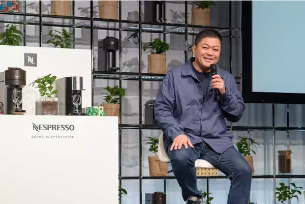 日本で回収された使用済みカプセルコーヒーから生まれ変わったプロダクトが誕生、循環型ビジネスモデルの新たな一歩が実現！「ネスプレッソ サステイナビリティプロジェクト」プレス発表会