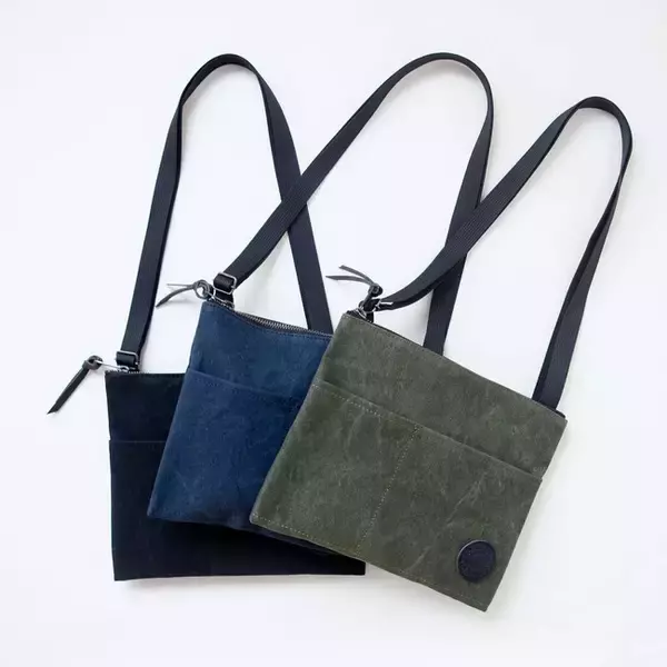 【クリスマスギフトに】帆布の老舗タケヤリから「撥水タイガー帆布サコッシュ」が新登場！街使いからアウトドアまで幅広く活躍します。