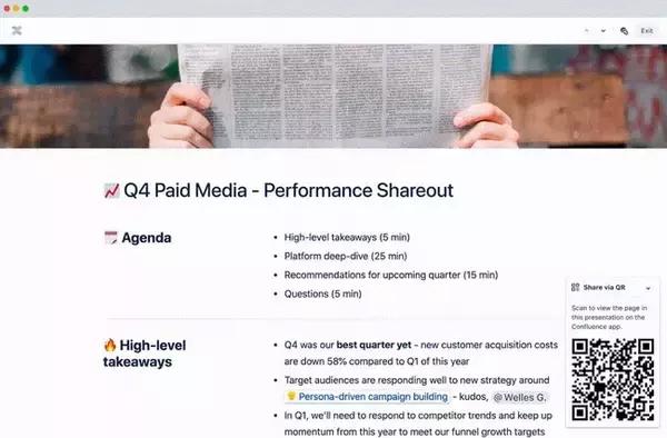 アトラシアン、ハイブリッドワークを支援する Confluenceの新機能を発表