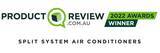 「スプリットシステムエアコン2シリーズが豪州で「ProductReview Awards」を受賞　　　三菱重工サーマルシステムズ、豪州最大手の消費者レビューサイトから2年連続で」の画像1