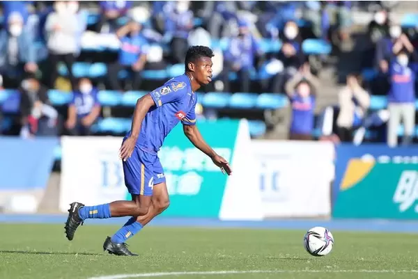 水戸ホーリーホック　タビナスジェファーソン選手 契約更新のお知らせ