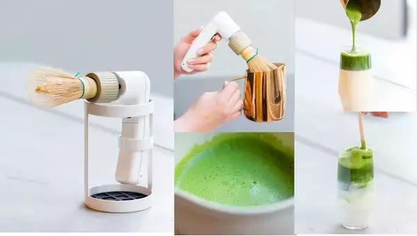 誰でも10秒で「究極の抹茶ラテ」が楽しめる！ 茶道の先生の手の動きを再現したプロ仕様の電動茶筅 『MATCHA FORMER “CHARAKU”』本日12月15日（水）より限定60個予約販売スタート