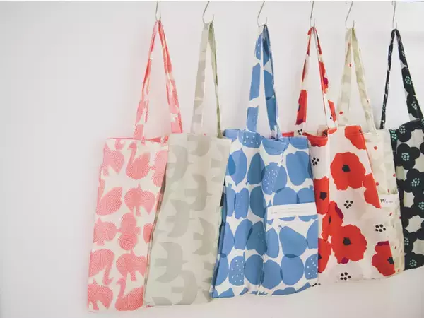 傘メーカーならでは"アンブレラポケット"付き&はっ水加工が施された「トートバッグ」がWpc. Patternsより登場