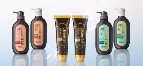 発売4か月で早くも累計出荷本数500万本を突破！『エッセンシャル ザ ビューティ　髪のキメ美容シリーズ』